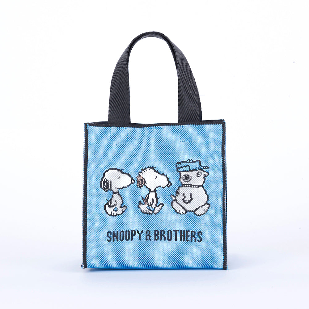 [PEANUTS] PN/ジャガードキュービックバッグ