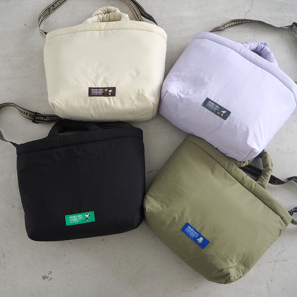 [PEANUTS] PN/SOLEILパフィートートL