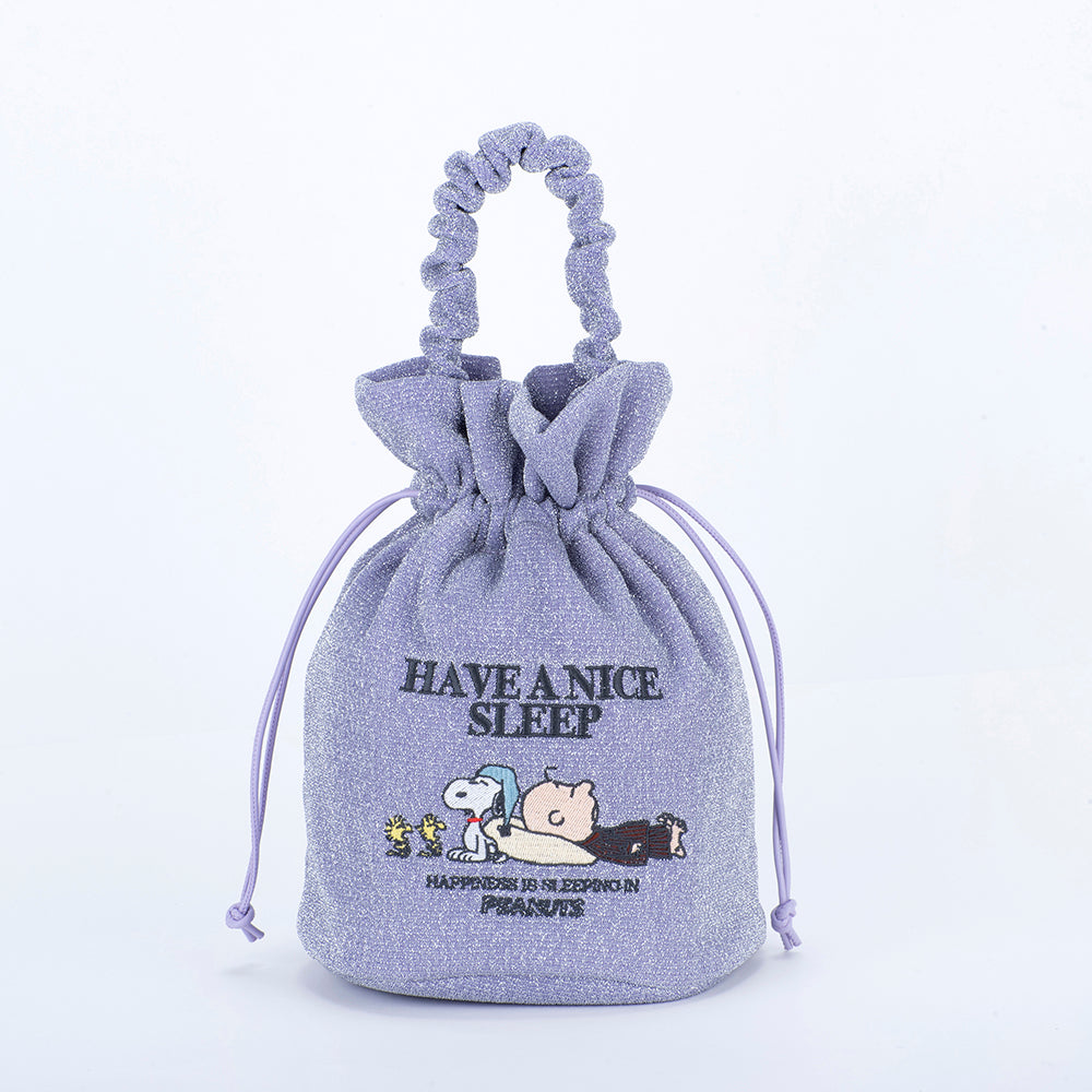 PEANUTS] PN/ラメ巾着トート – HEMING'S official online store