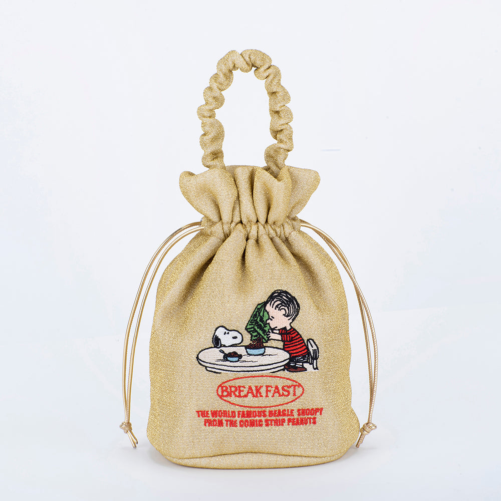 PEANUTS] PN/ラメ巾着トート – HEMING'S official online store