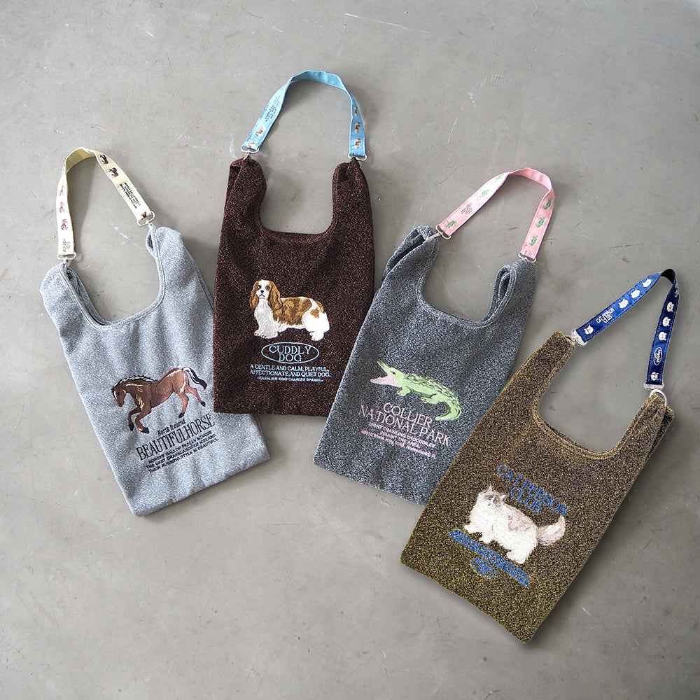 [JOliJOli] ローカルズストラップ付きショッパー