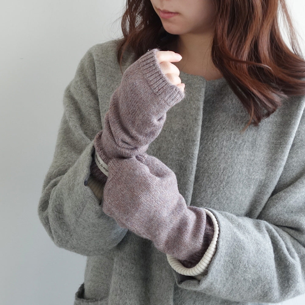 [Finissage] ヘアリーニットアームウォーマー