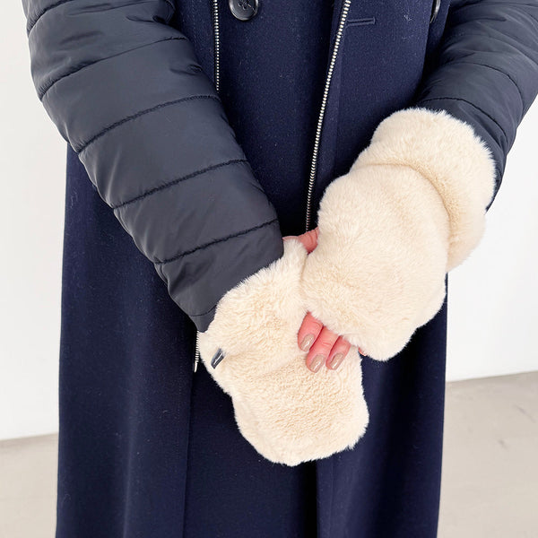 [Finissage] フラッフィーハンドウォーマー