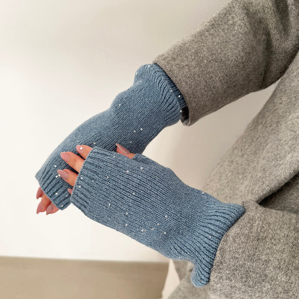 Finissage] スパングルニットアームウォーマー – HEMING'S