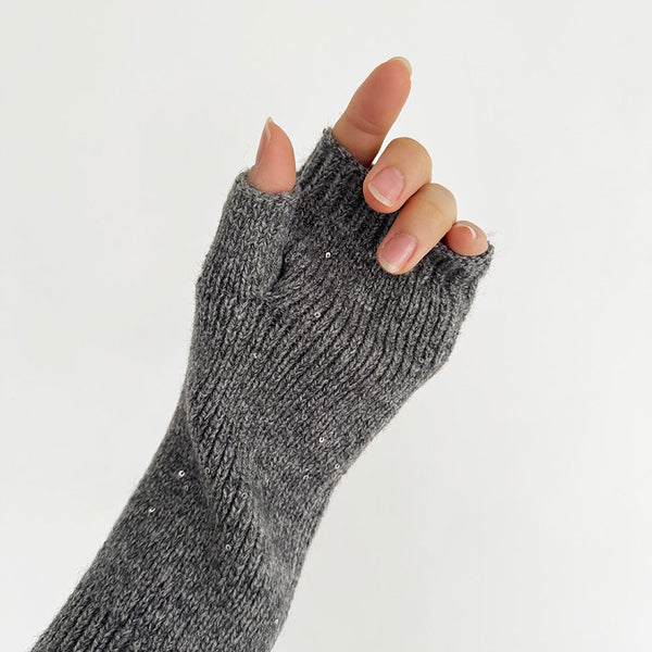 [Finissage] スパングルニットアームウォーマー