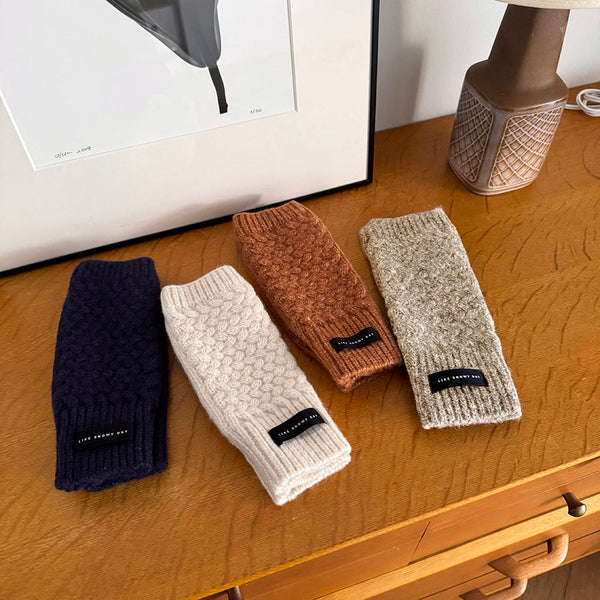 [Finissage] アランニットアームウォーマー