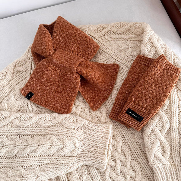 [Finissage] アランニットアームウォーマー