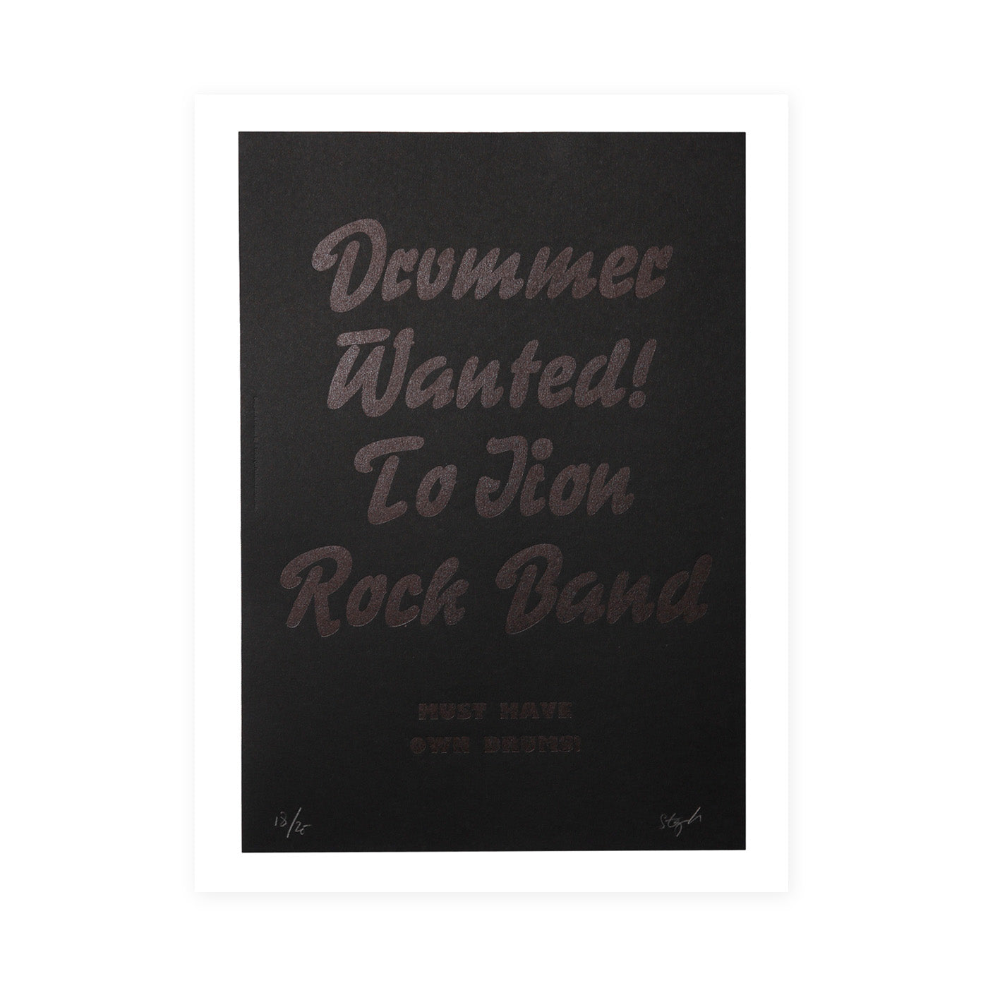[ATPPL] Typography Poster/L size