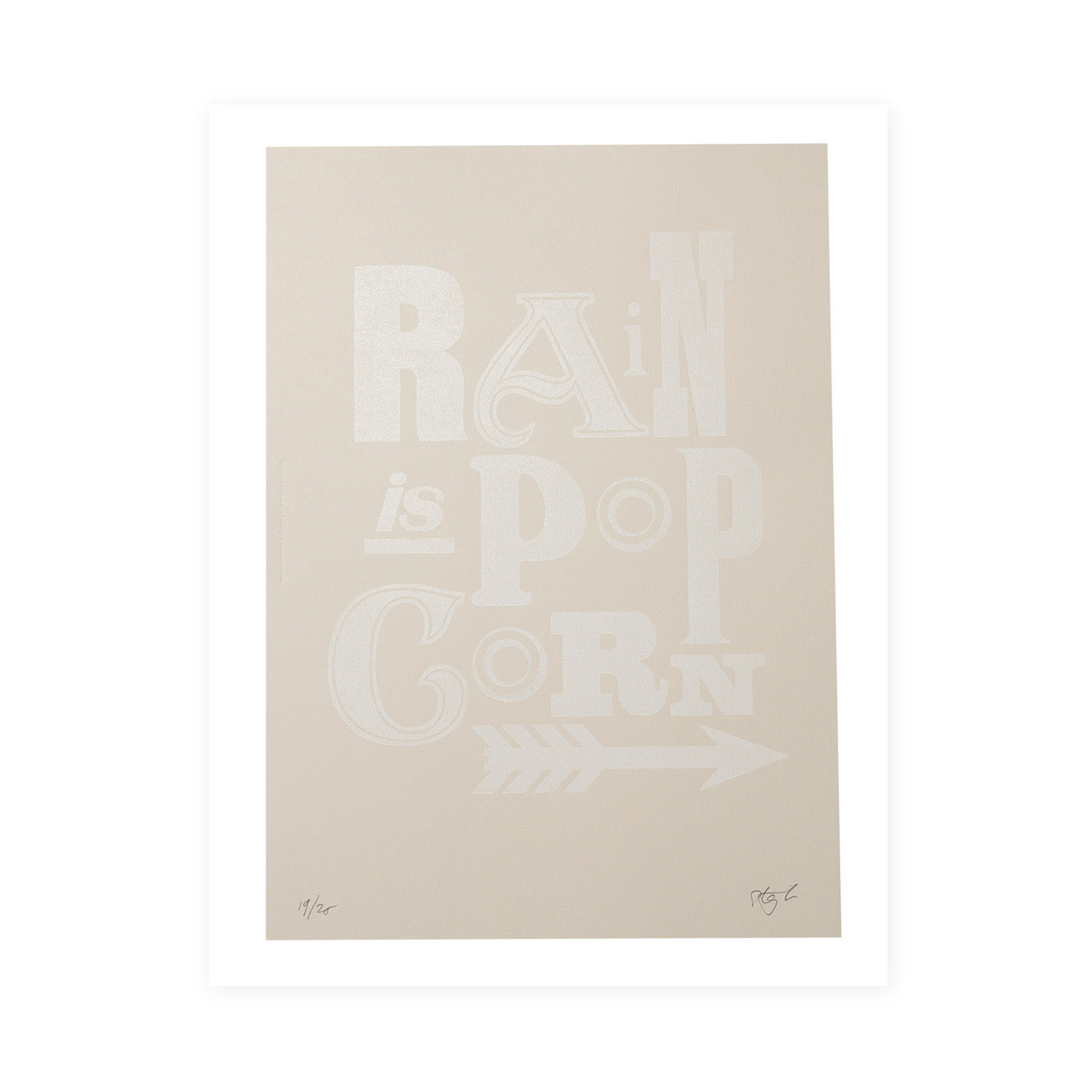 [ATPPL] Typography Poster/L size