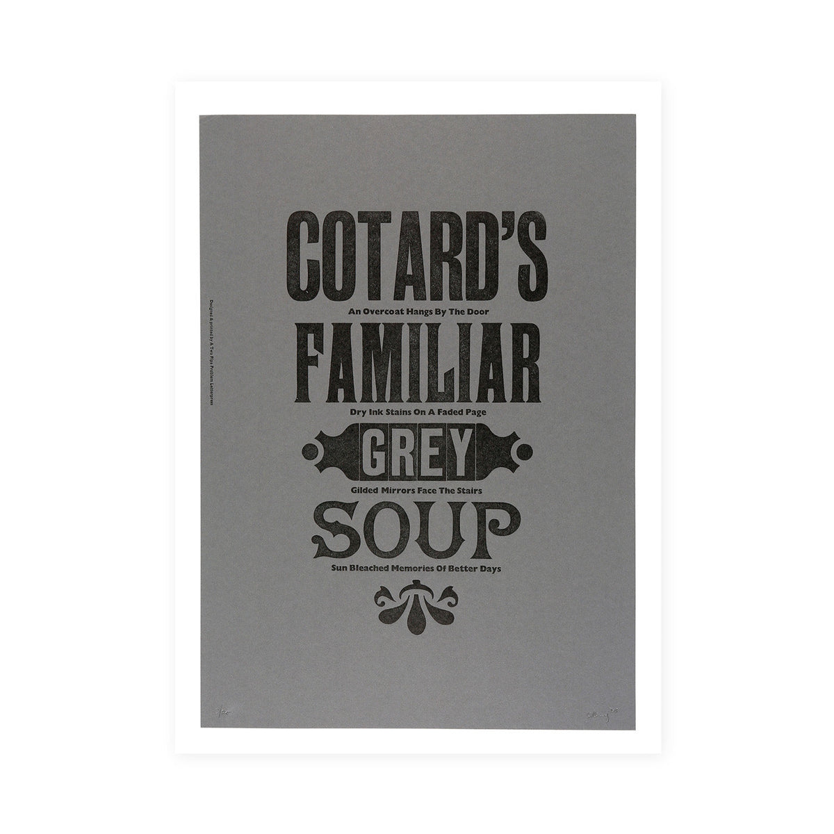 [ATPPL] Typography Poster/L size