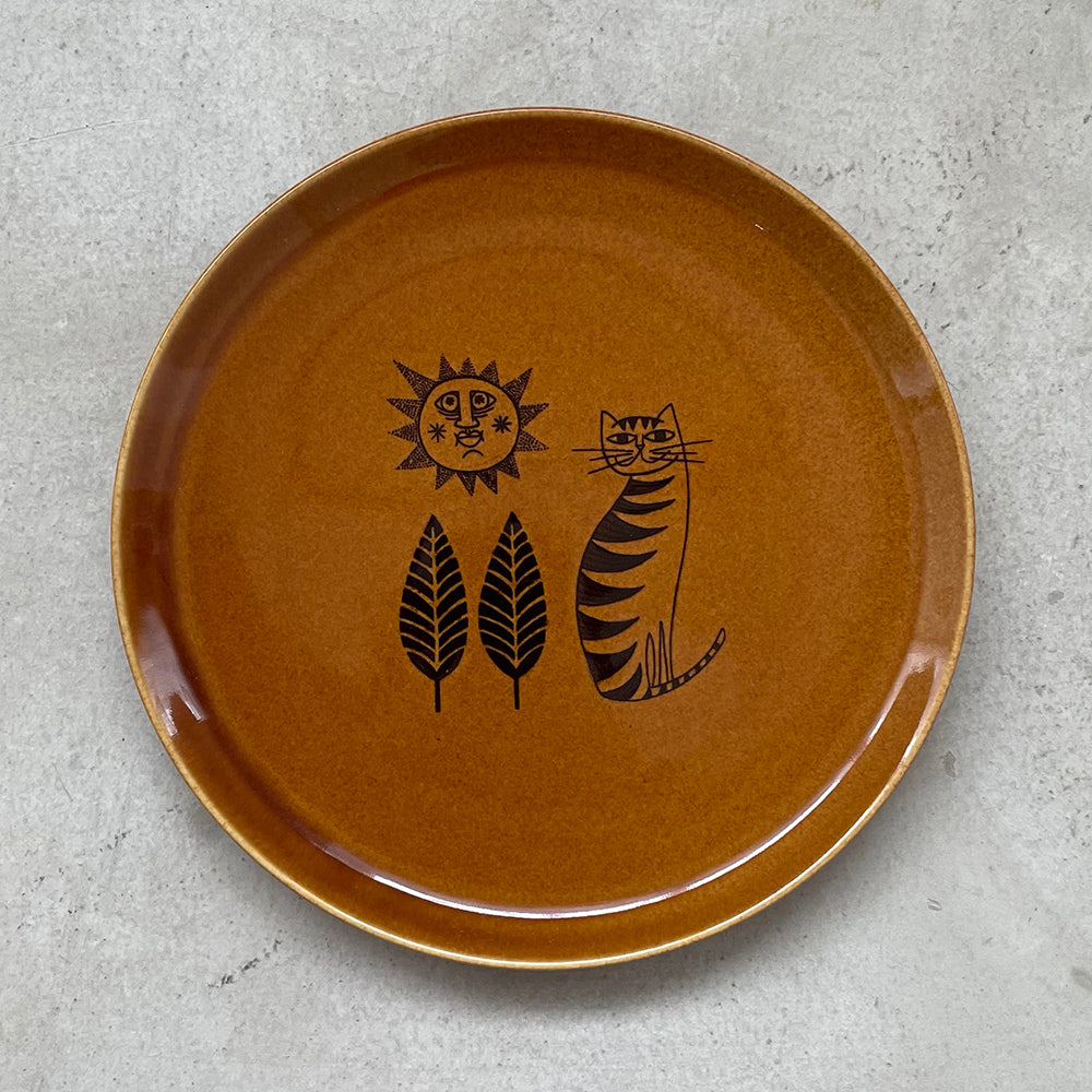 Finissage Home] オールドカッパーラウンドプレートL – HEMING'S