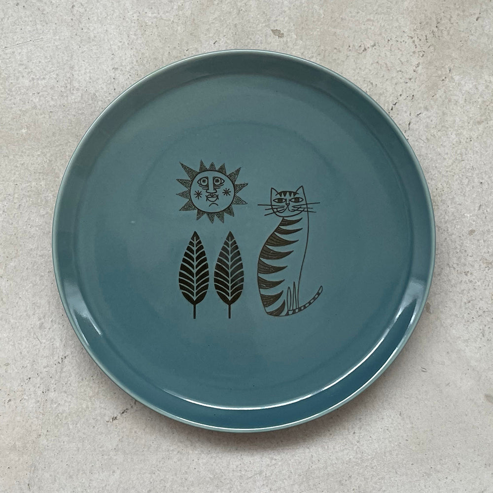 [Finissage Home] オールドカッパーラウンドプレートＬ