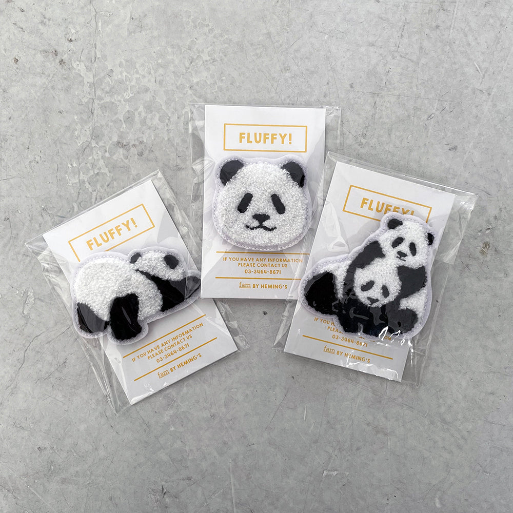 PANDA]パンダシェニールブローチ – HEMING'S official online store