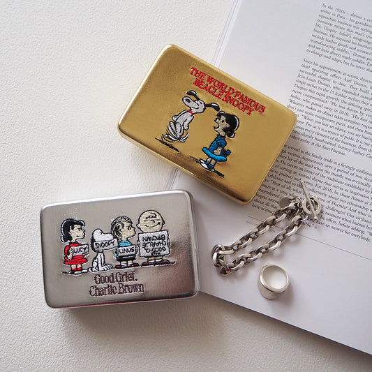 [PEANUTS] PN/マルチケース コンパクトミラーケースL