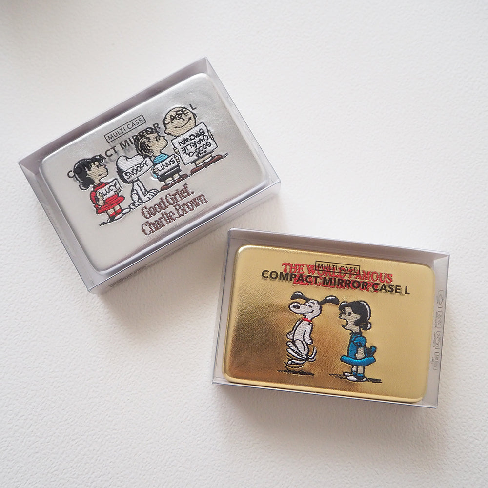 [PEANUTS] PN/マルチケース コンパクトミラーケースL