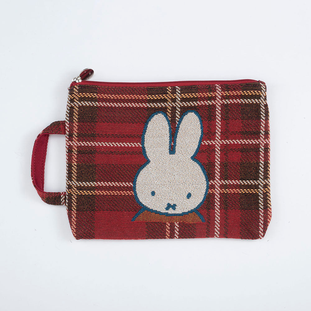 [Dick Bruna] DB/チェックジャガードマルチポーチ
