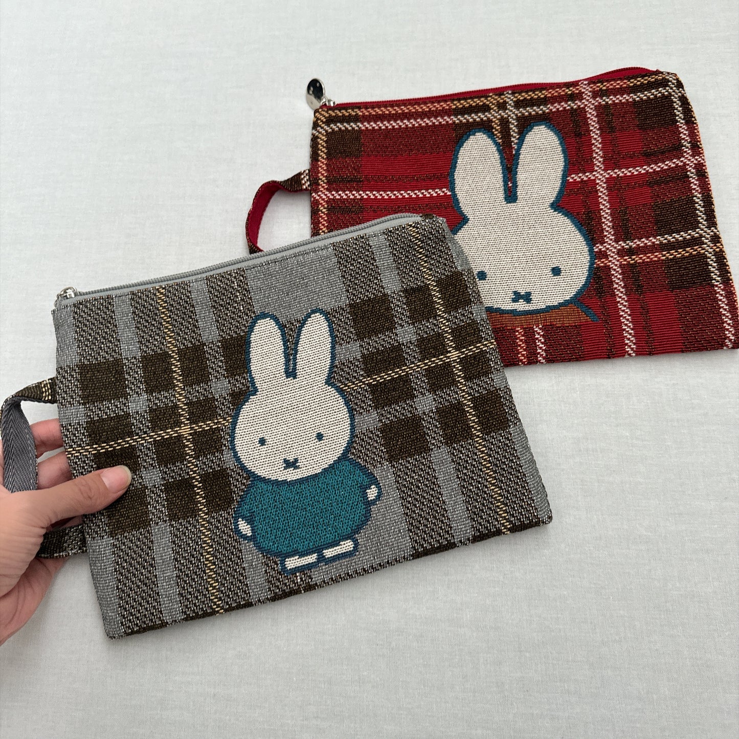 [Dick Bruna] DB/チェックジャガードマルチポーチ