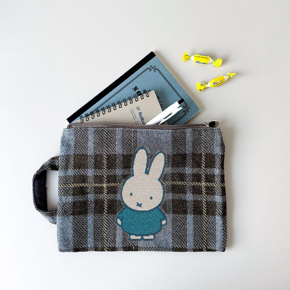 [Dick Bruna] DB/チェックジャガードマルチポーチ