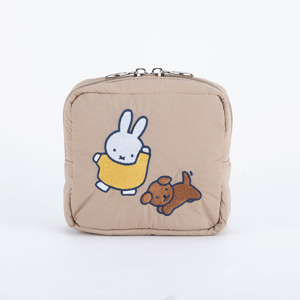 [Dick Bruna] DB/パフスクエアポーチ