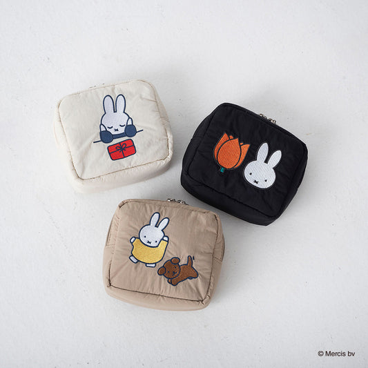[Dick Bruna] DB/パフスクエアポーチ