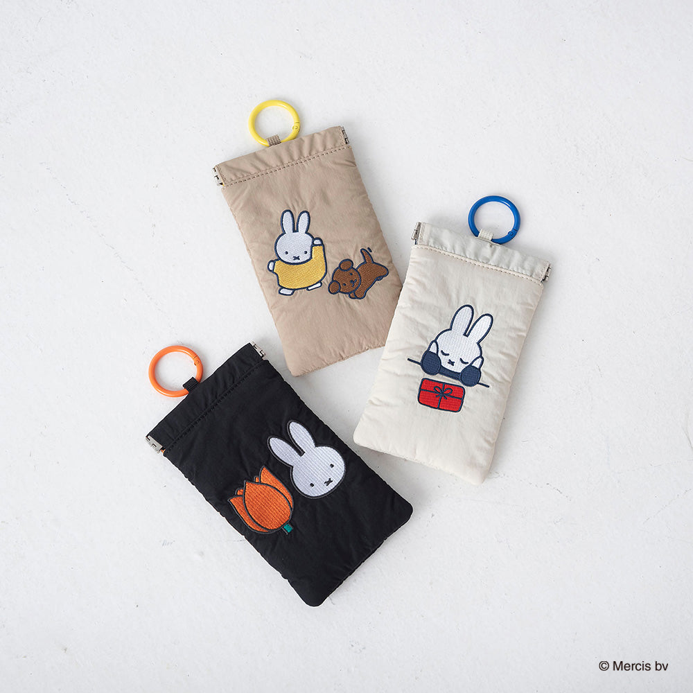 [Dick Bruna] DB/パフバネロフラットポーチ(送料無料/ゆうパケット)