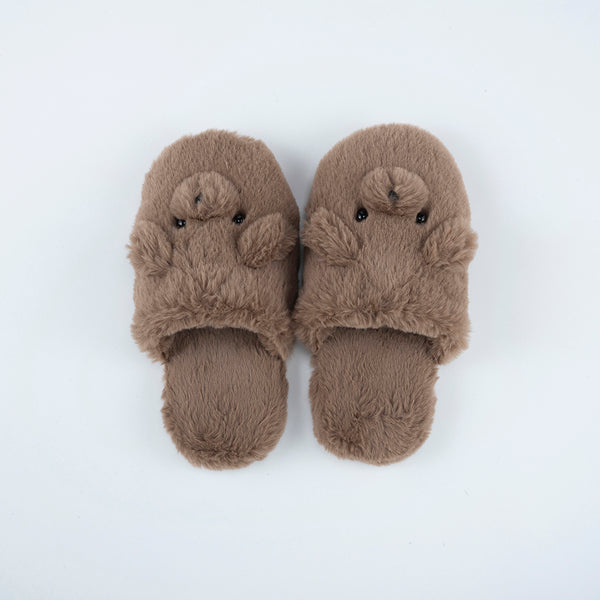 [JOliJOli] テディヒールスリッパ