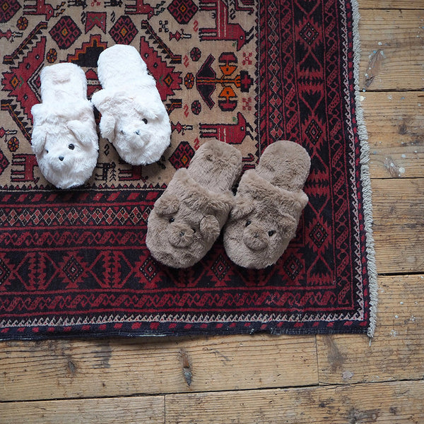 [JOliJOli] テディヒールスリッパ