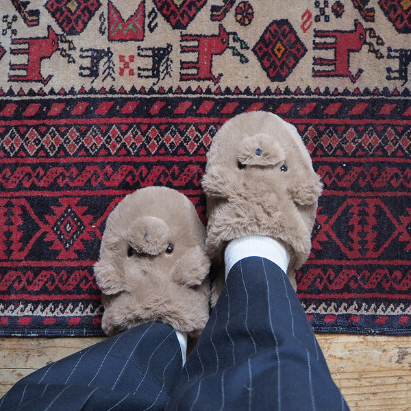 [JOliJOli] テディヒールスリッパ