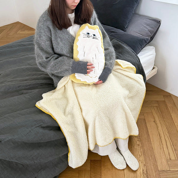 [Finissage Home] コピーヌクッションブランケット
