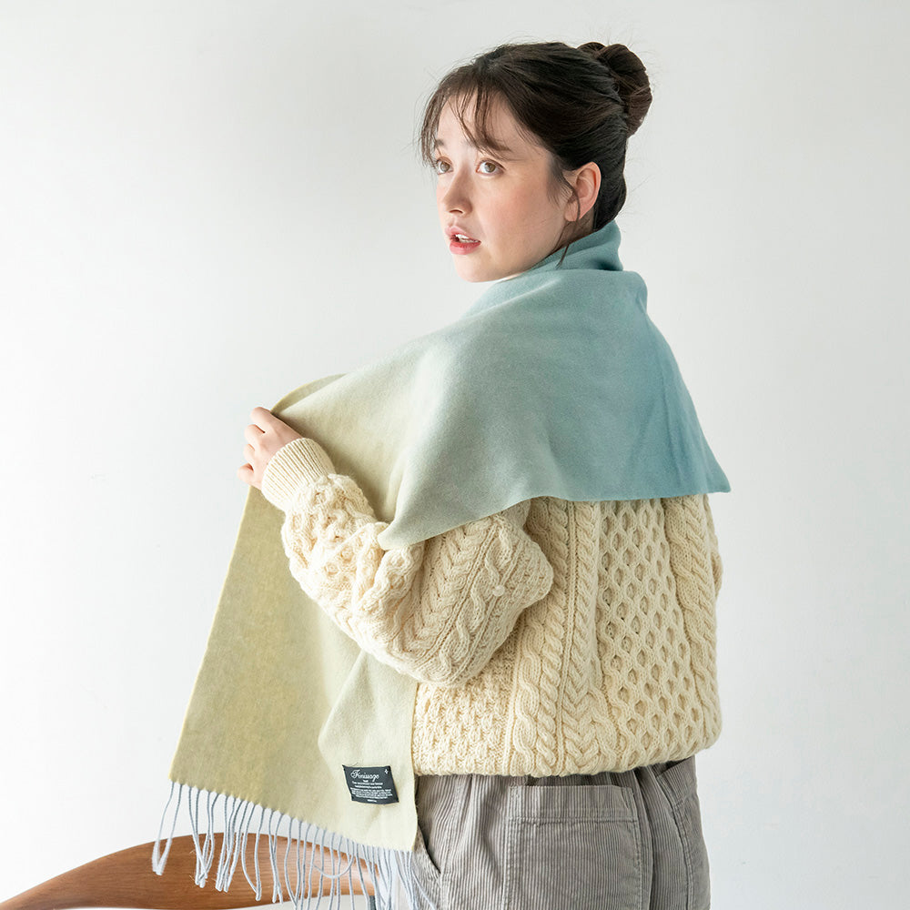 [Finissage] グラデーションマフラー