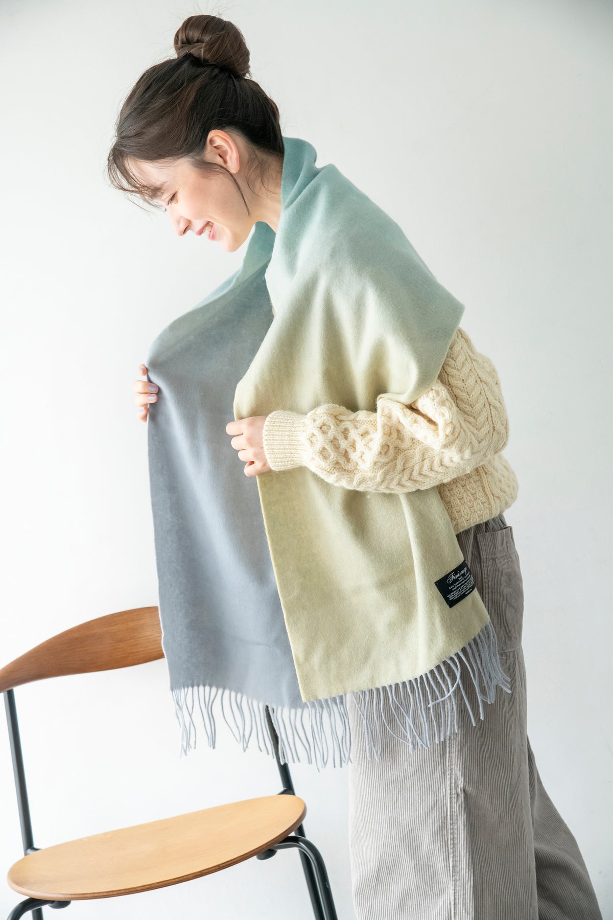 [Finissage] グラデーションマフラー