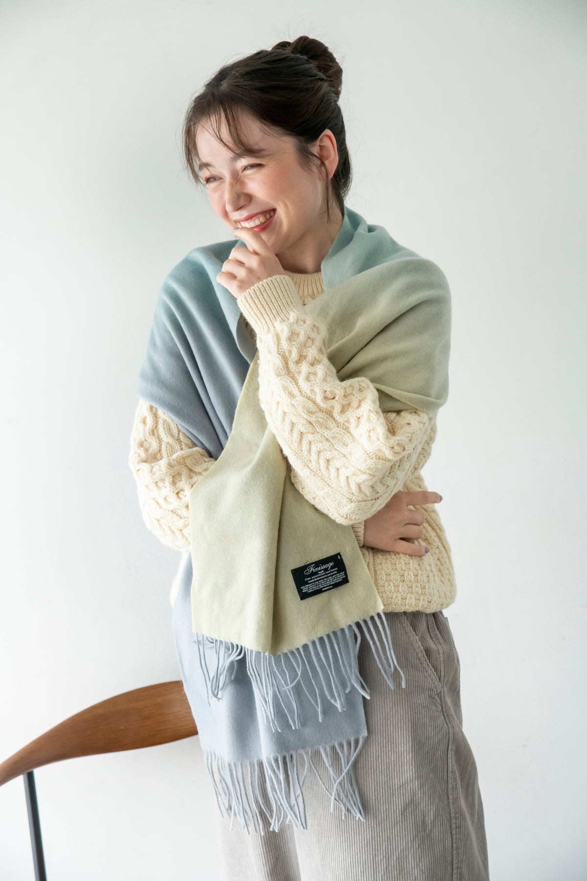 [Finissage] グラデーションマフラー