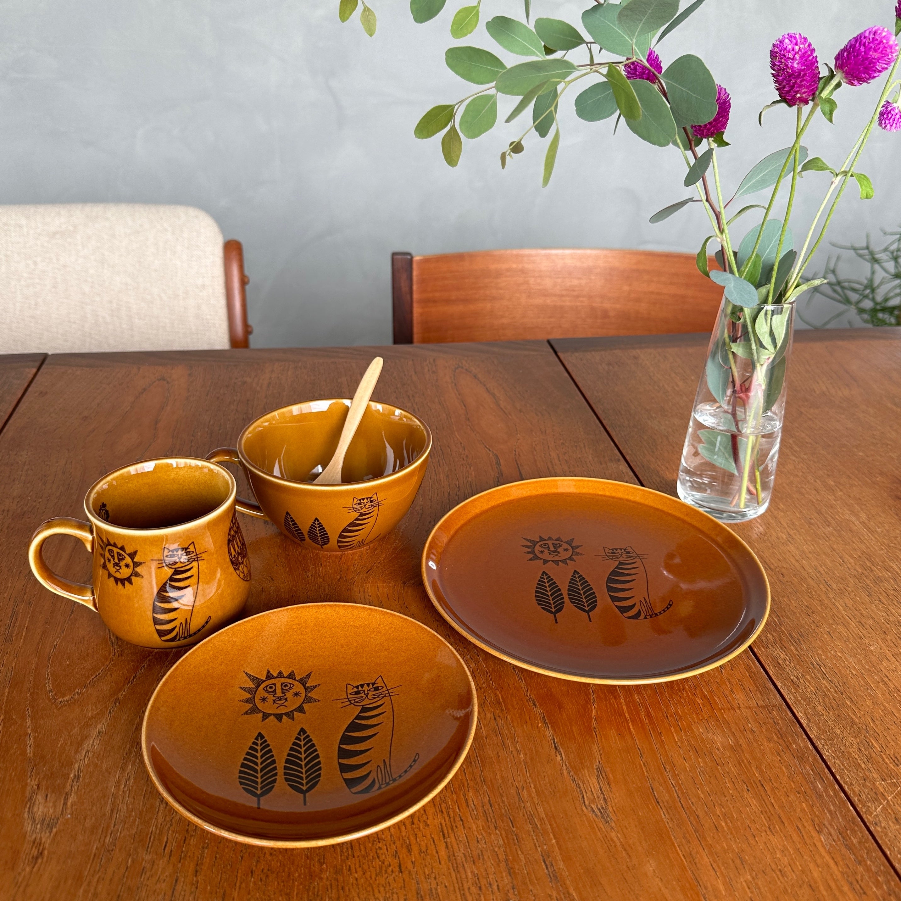 Finissage Home] オールドカッパーラウンドプレートL – HEMING'S