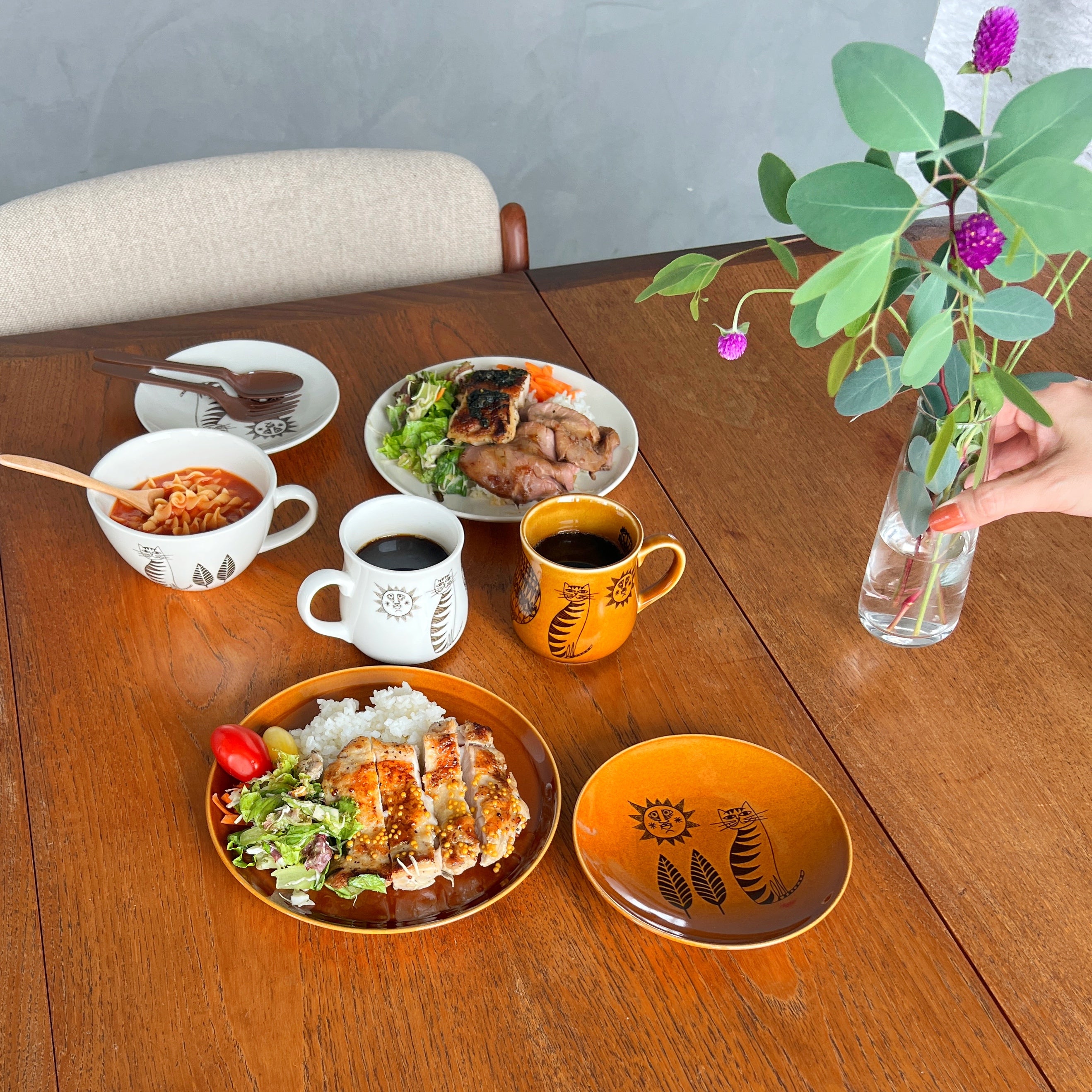 Finissage Home] オールドカッパーラウンドプレートS – HEMING'S