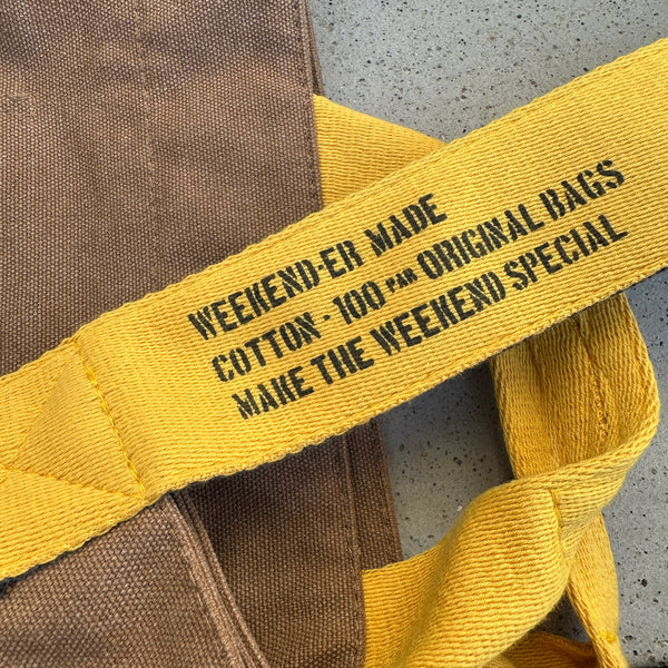 [WEEKENDER] FADE CANVAS DRIVE TOTE