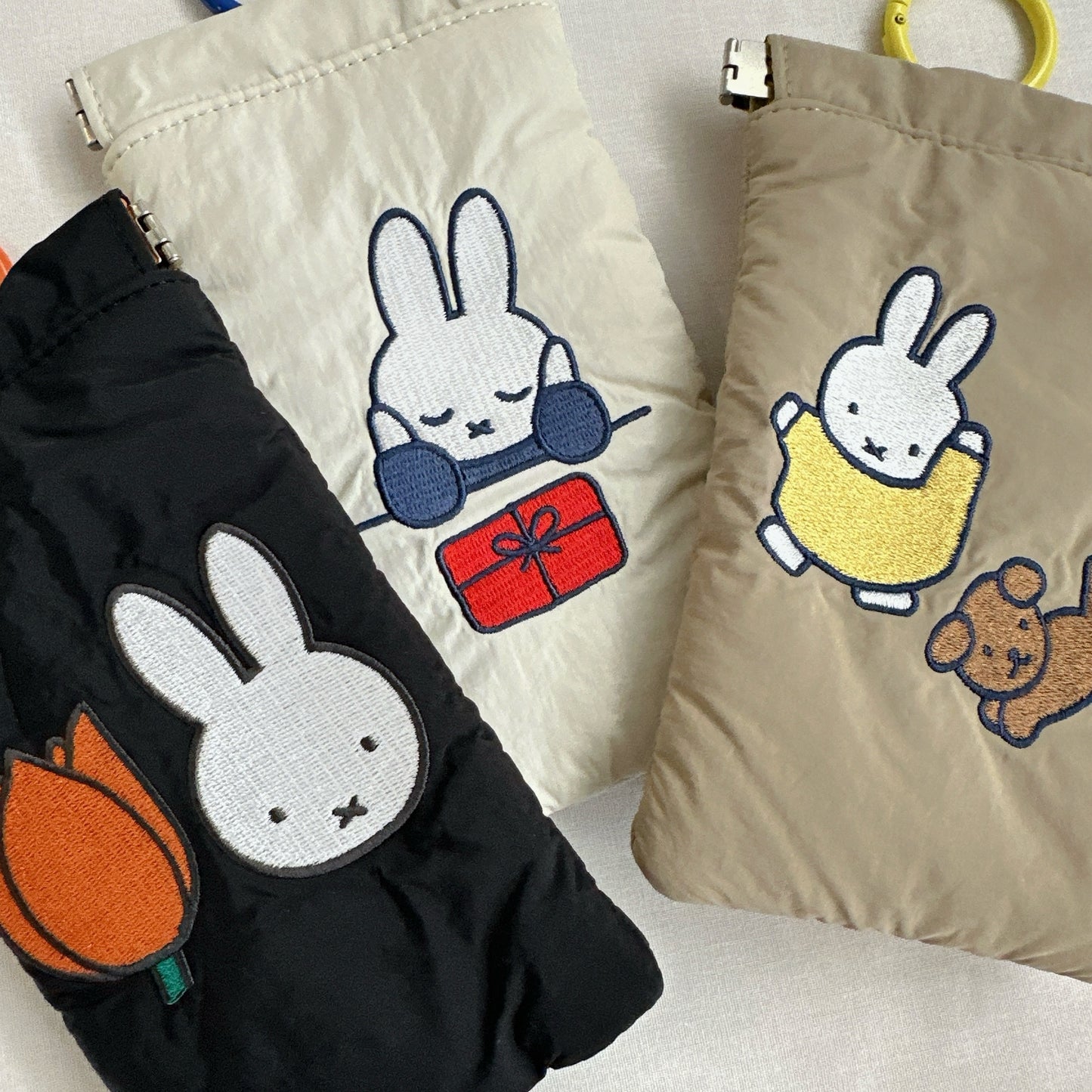 [Dick Bruna] DB/パフバネロフラットポーチ(送料無料/ゆうパケット)