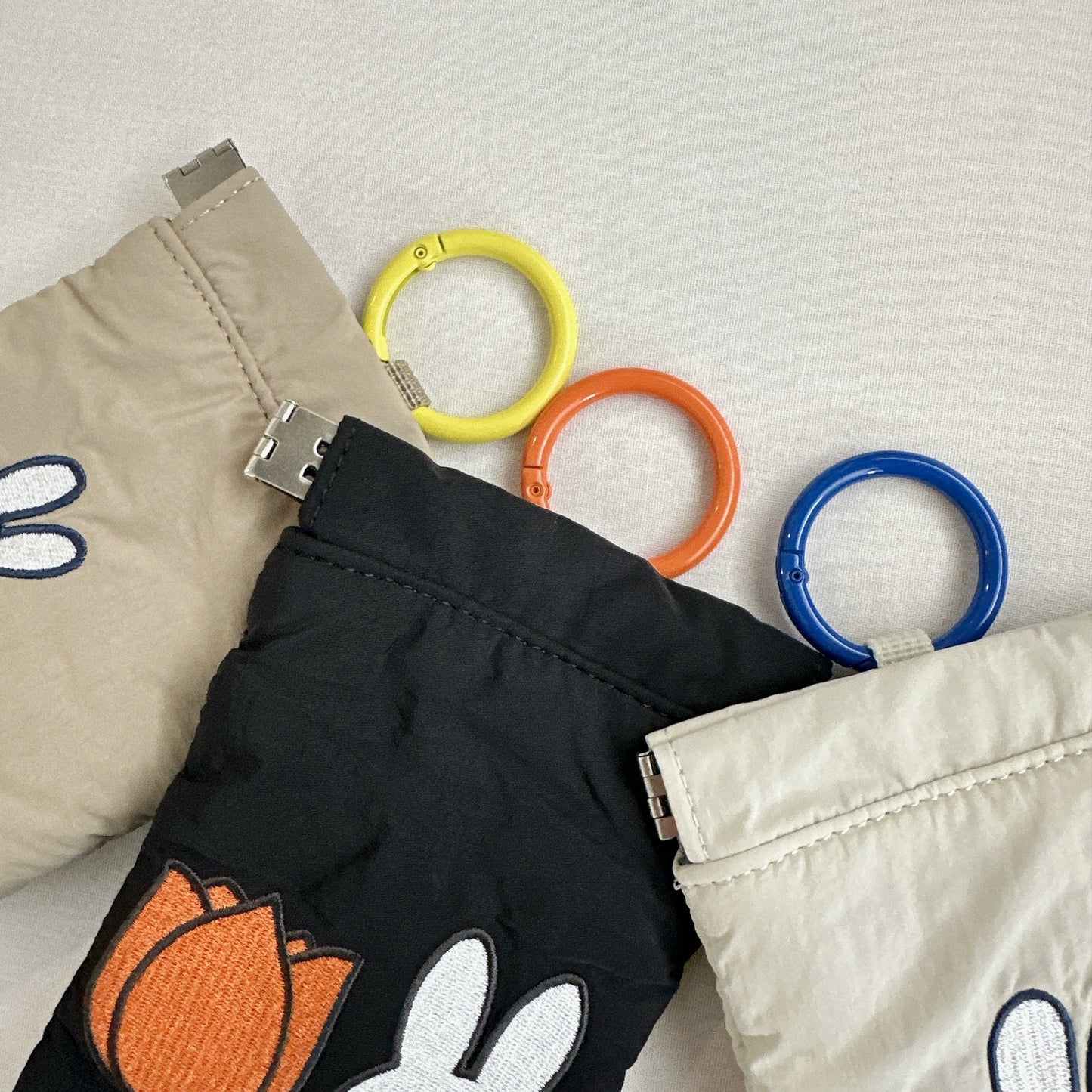 [Dick Bruna] DB/パフバネロフラットポーチ(送料無料/ゆうパケット)