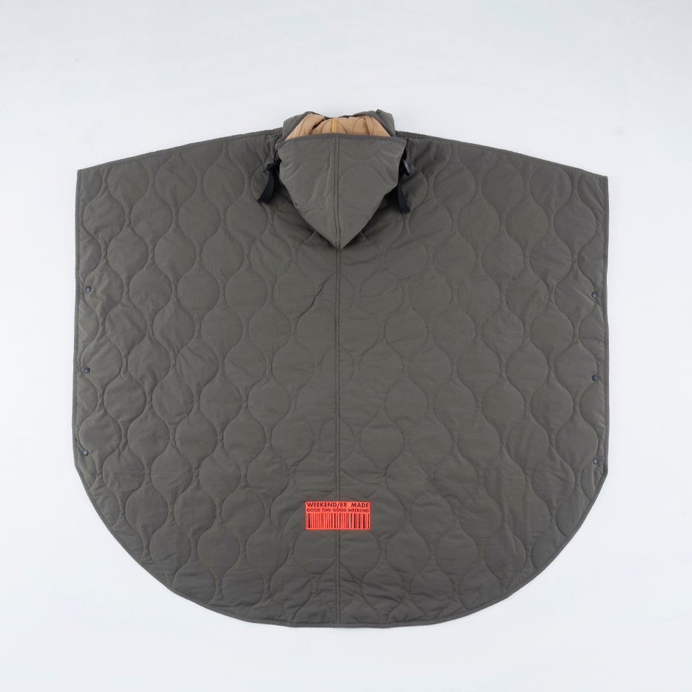 [WEEKENDER] QUILTING PONCHO