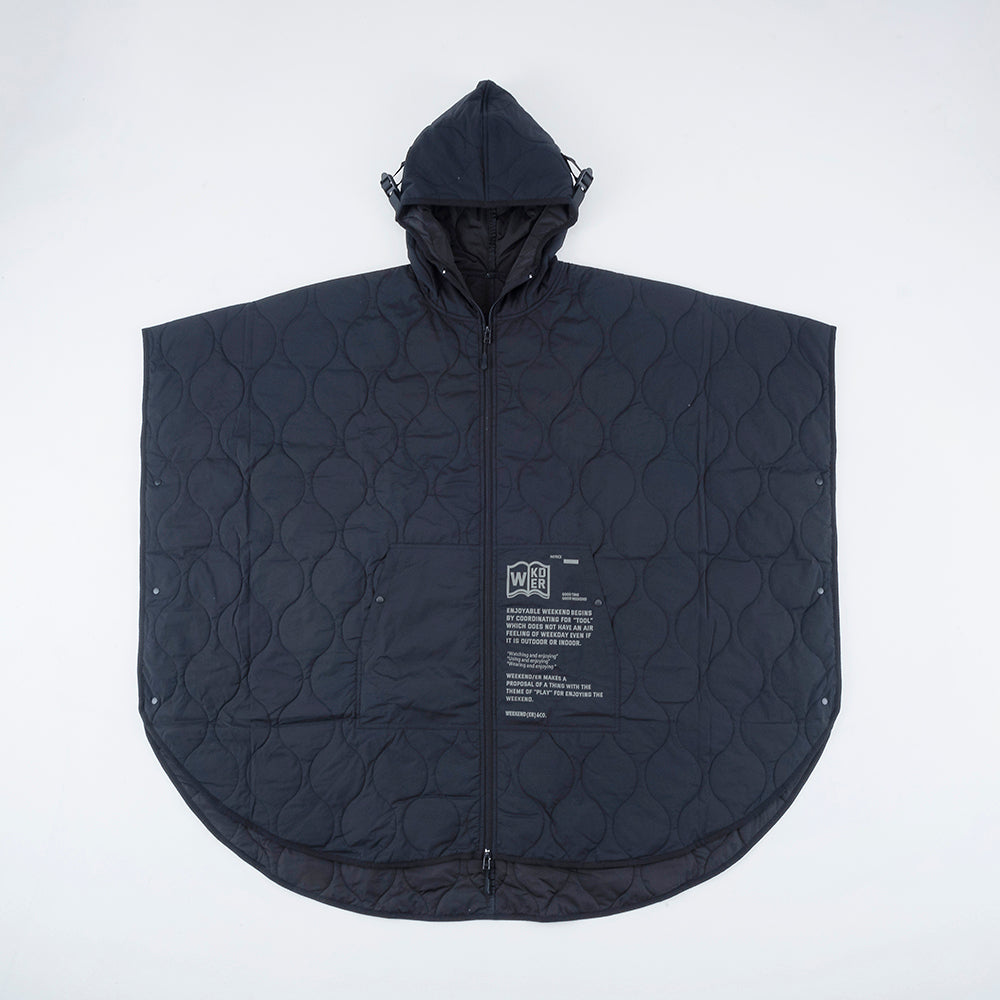 WEEKENDER] QUILTING PONCHO – HEMING'S official online store