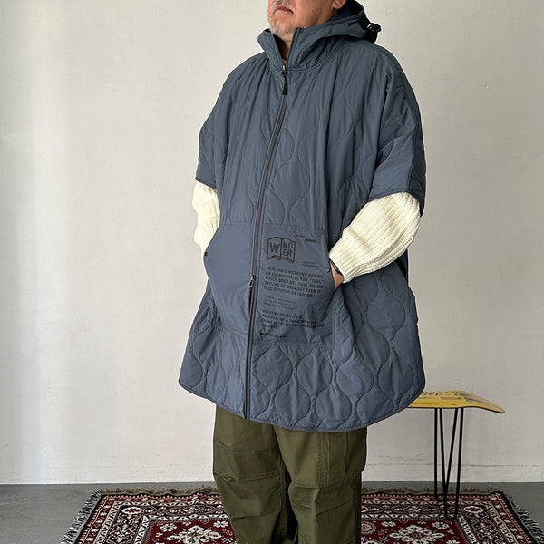 [WEEKENDER] QUILTING PONCHO