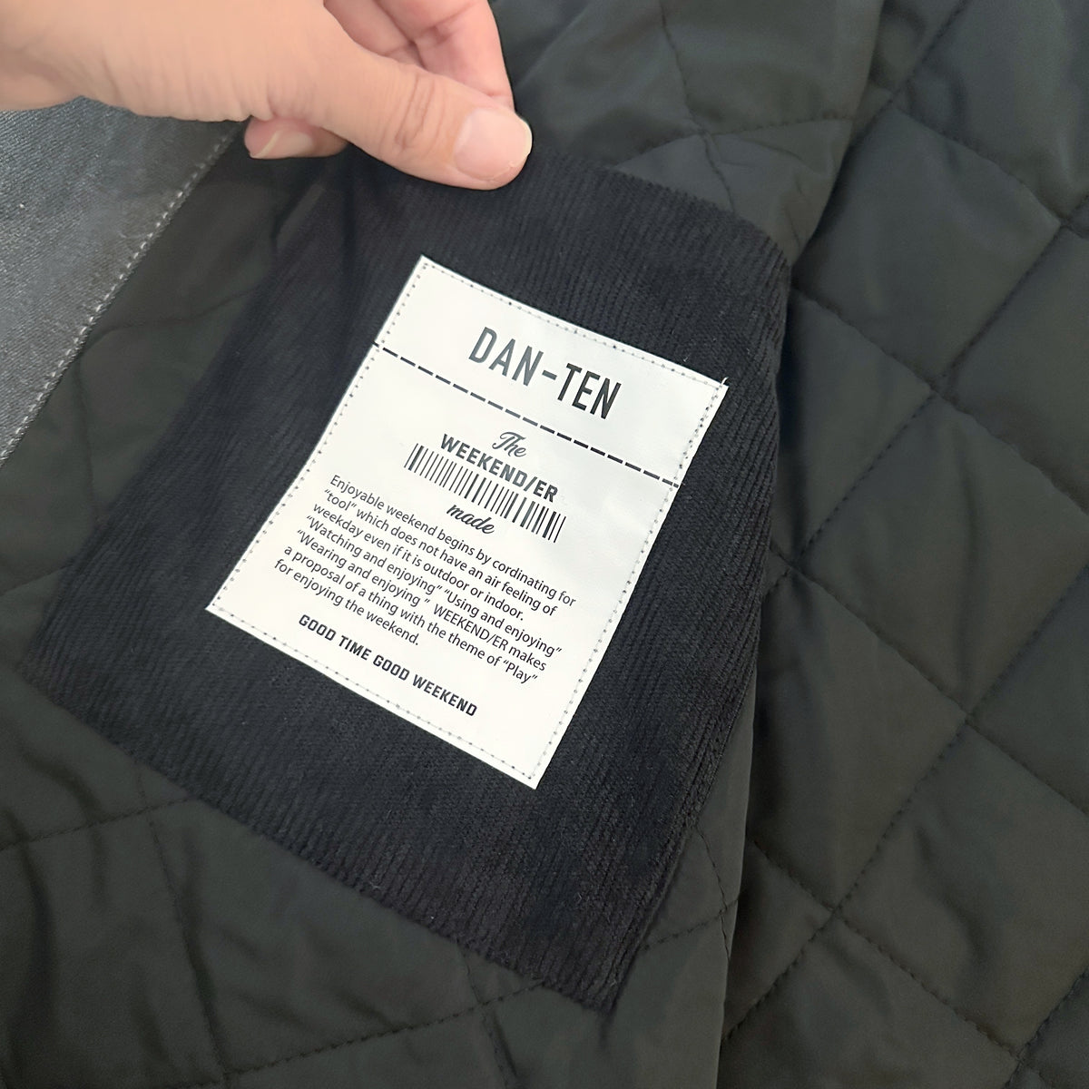 [DAN-TEN] DENIM CHORE_JKT DAN-TEN