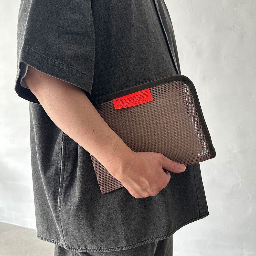 WEEKENDER] PVC MESH FLAT CASE – HEMING'S official online store
