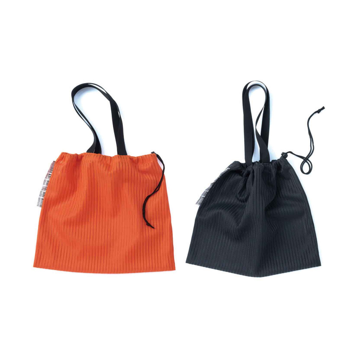 [WEEKENDER] RETRO STRIPE MESH TOTE BAG