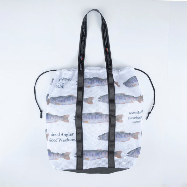 ［WEEKENDER］ WEEKEND MESH LARGE TOTE BAG ”To Fish”