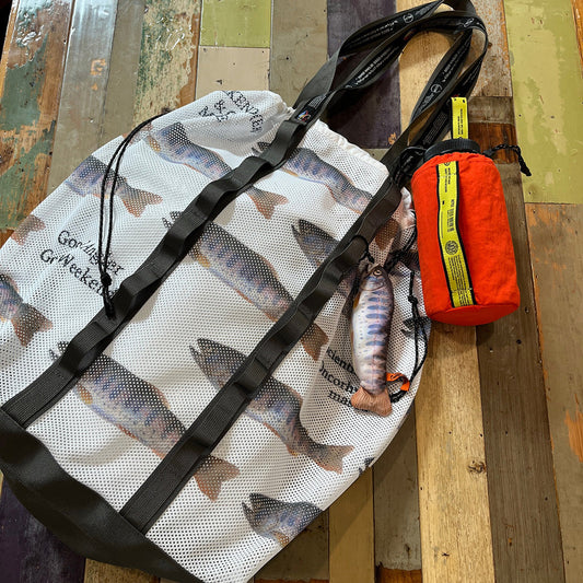 [WEEKENDER] WEEKEND MESH LARGE TOTE BAG ”To Fish”