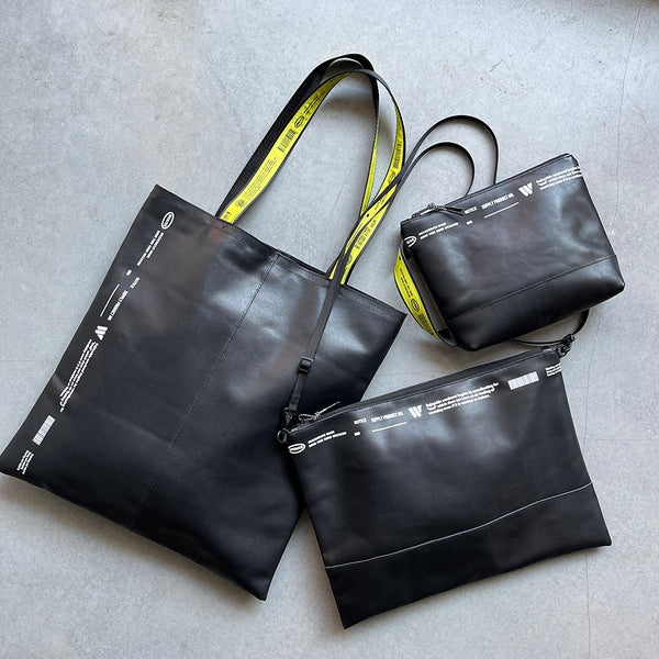 [WEEKENDER] REAL LEATHER TOTEBAG