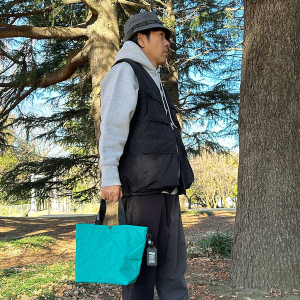 [WEEKENDER] QUILTED DRIVE TOTE