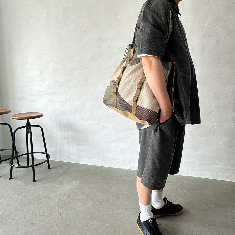 イモト☆【夏に最適】熱を逃がす特殊キルト×特殊通気メッシュ WEEKENDER] WKD MESH TOTE 3COL – HEMING'S official online store