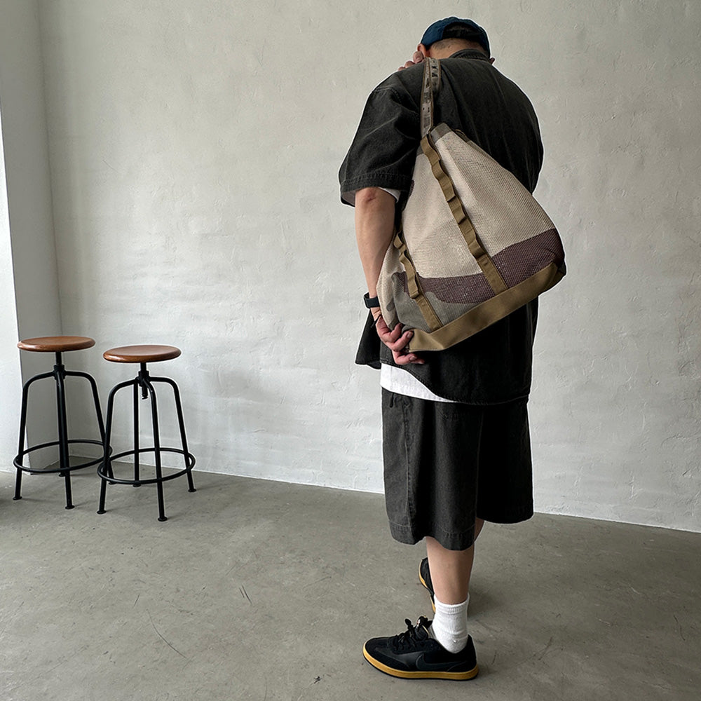 [WEEKENDER] WKD MESH TOTE 3COL