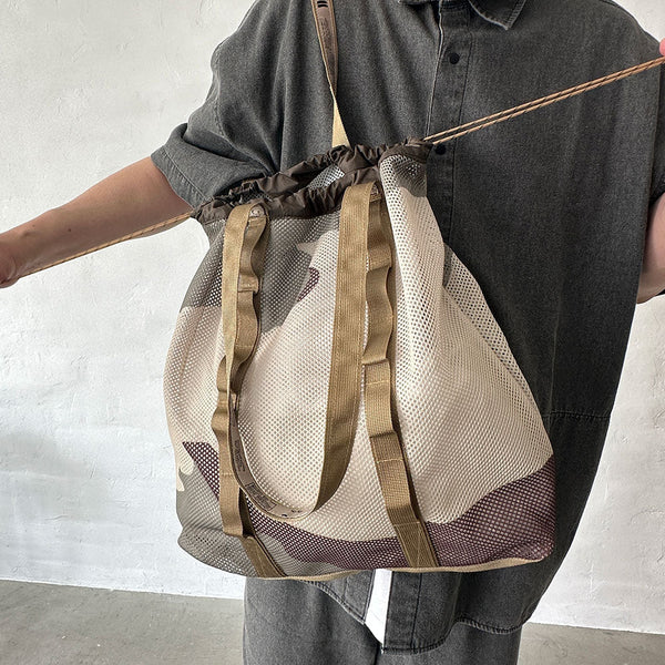 [WEEKENDER] WKD MESH TOTE 3COL